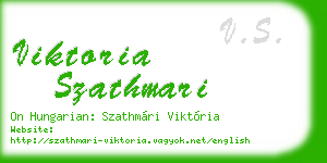 viktoria szathmari business card